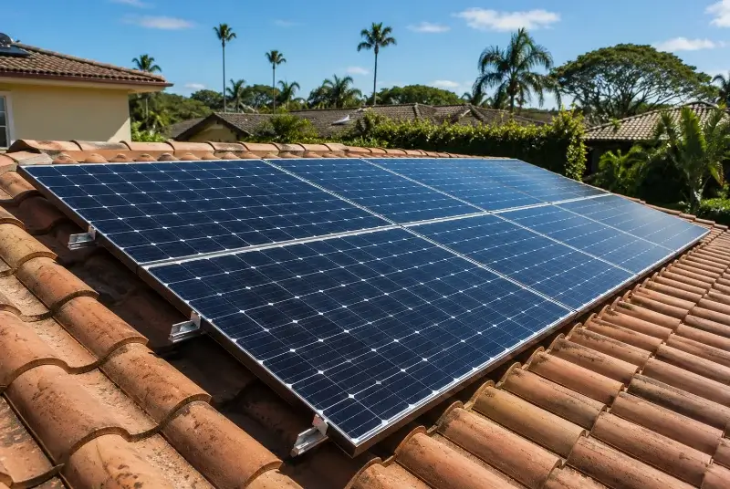 Installation de panneaux solaires à Rieux